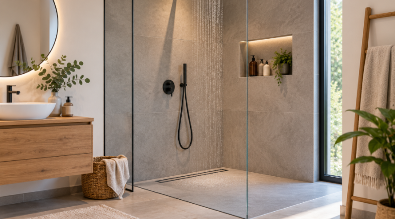 déco douche à l'italienne